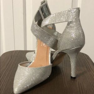 Silver dress shoes!!!!